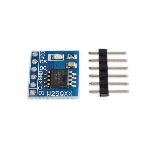 W25Q64 64Mbit 8MByte FLASH储存模块 DataFlash SPI接口 BV FV