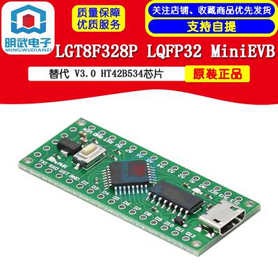 LGT8F328P LQFP32 MiniEVB替代rduino NANO V3.0 HT42B534芯片