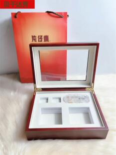 片仔癀礼盒木盒安宫礼盒研磨宝铜箔捣药罐三粒转两粒一盒原装礼袋