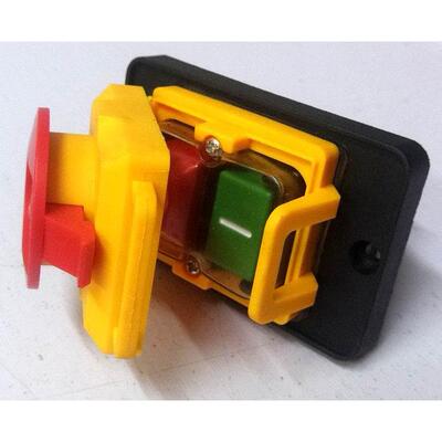 单相磁力自锁开关 KJD12 KJD22 250VAC 16(12)A 启动停止急停按钮