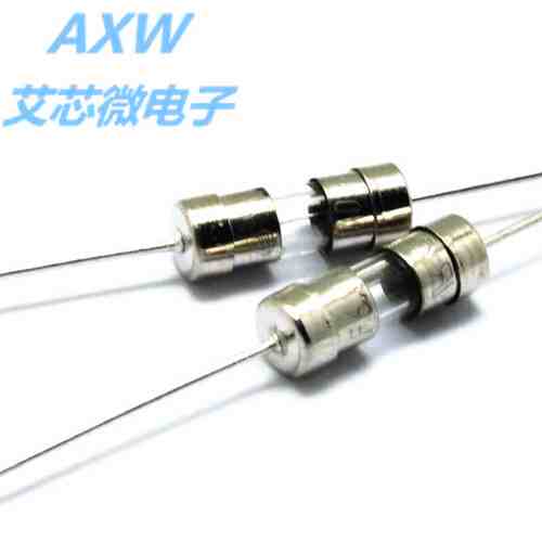 3.6*10保险丝 2A 慢断 T2A 2000MA 带引线/引脚保险丝