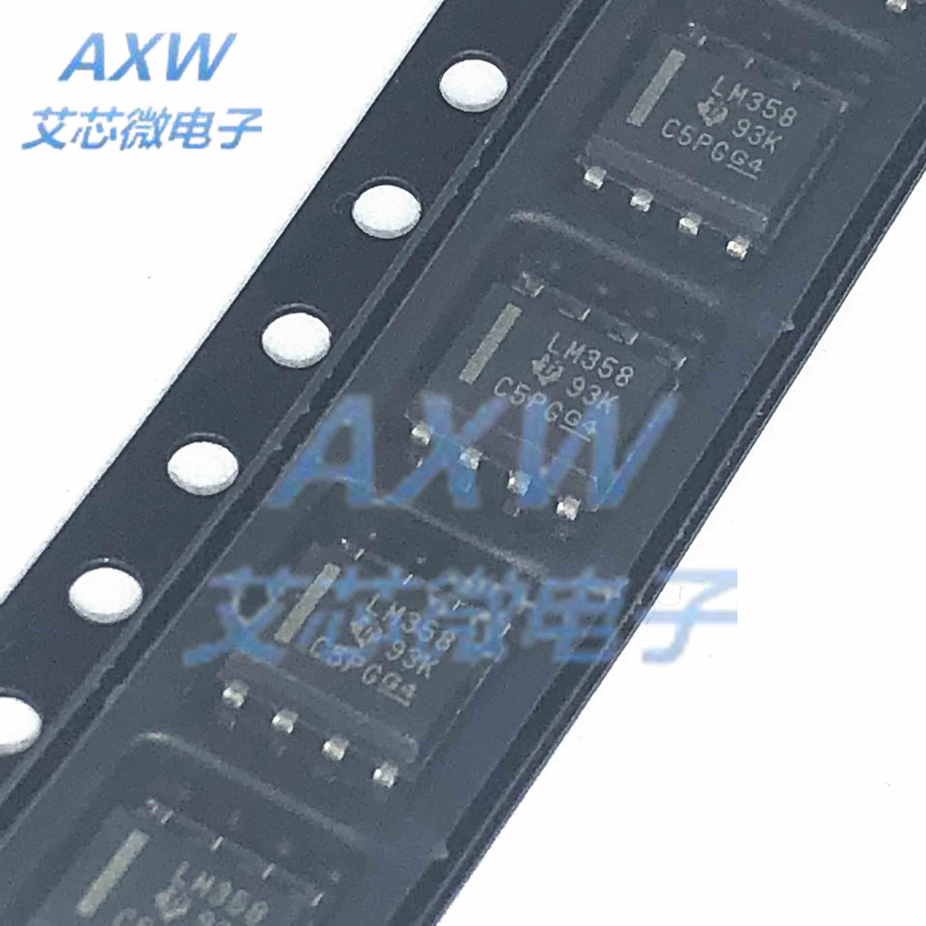 LM358DR LM358 SOIC-8 700kHz 通用运算放大器 整盘2500个 原装
