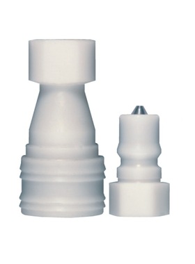 Rectus利达时 双封闭 塑料快换接头 6mm通径 72KB系列