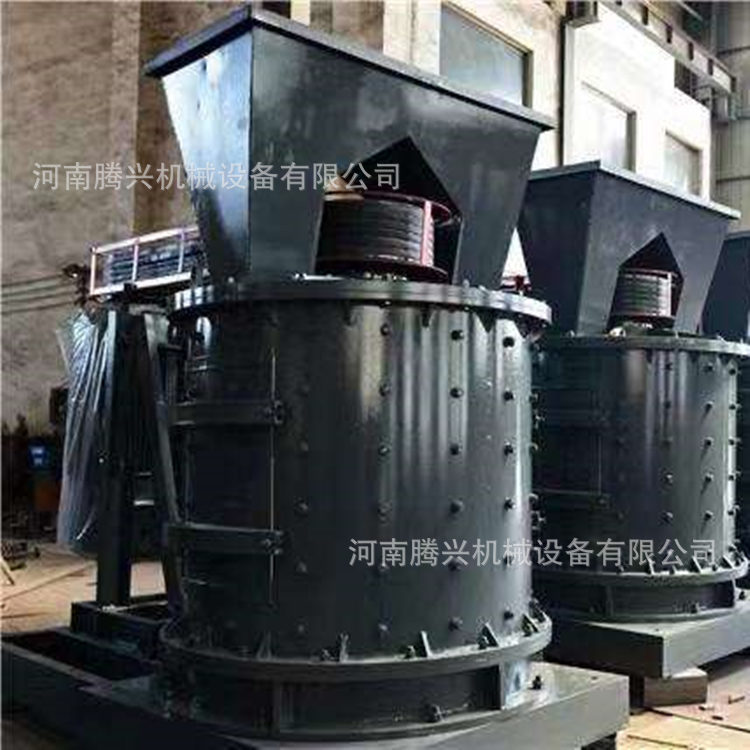 供应河卵石立轴式破碎 石英石板锤 煤矸石数控制砂机