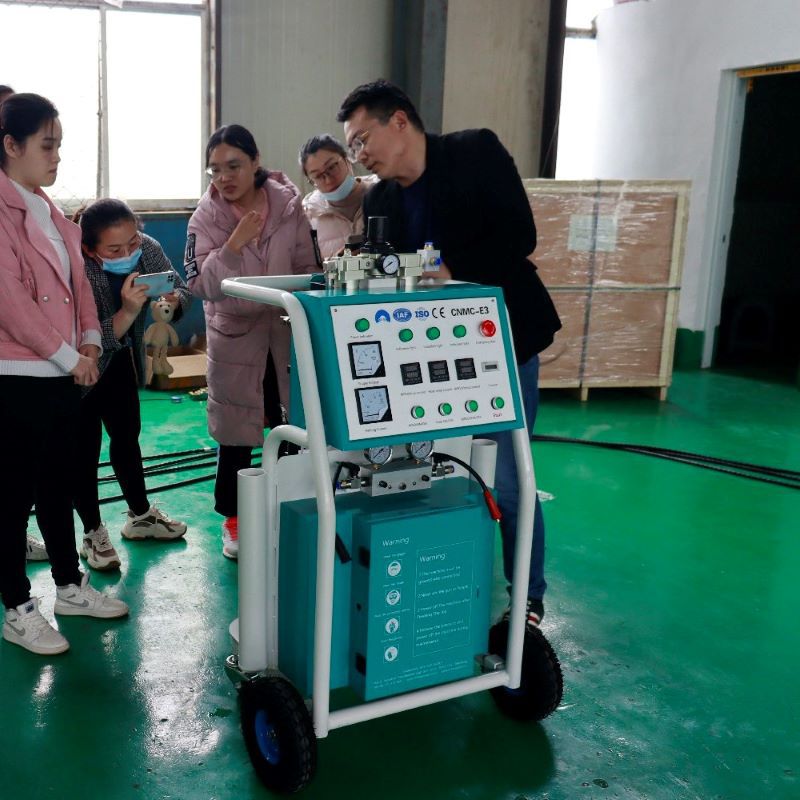 外贸聚氨酯内外墙保温发泡机管道带加热喷涂机工程聚氨酯喷涂机