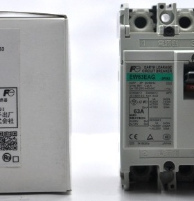 富士漏电断路器EW100EAG 2P 60A 63A 75A 100A  30MA 100MA 200MA