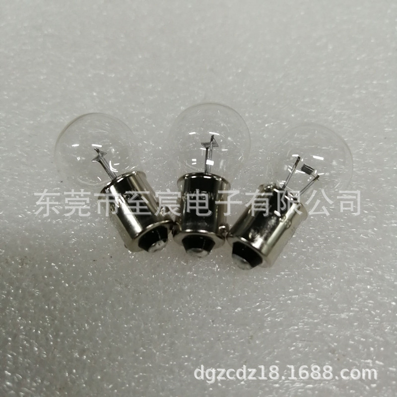 日本HOSOBUCHI仪器单触点指示灯泡EL-38 8V15W OP2203卡口单触BA9