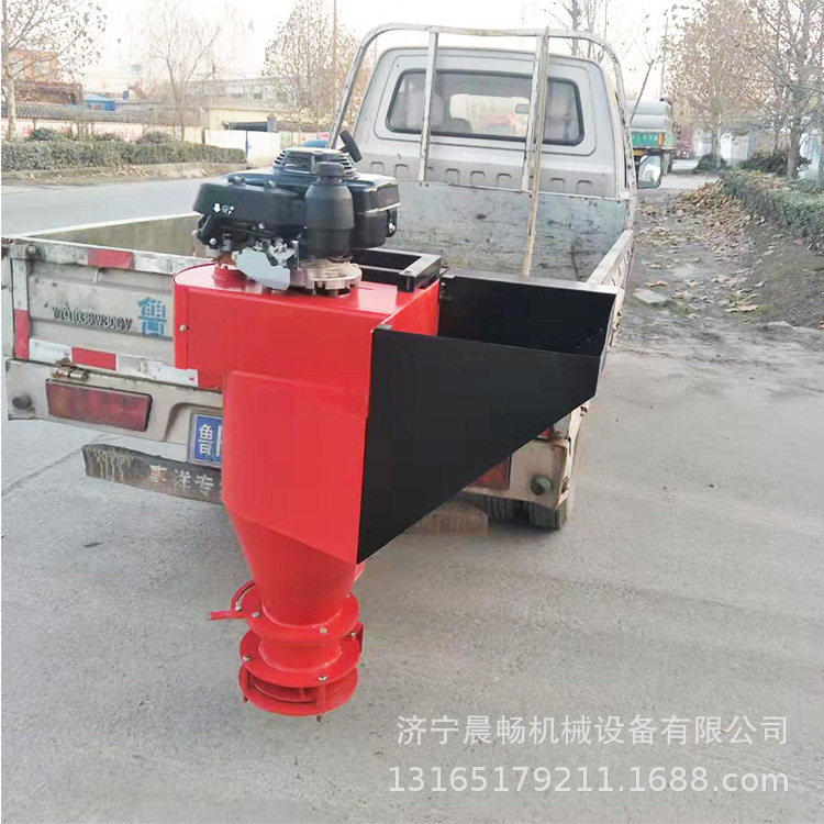 批发离心式小型撒布机 融雪剂汽油撒布机 甘肃地区撒盐除雪机现货