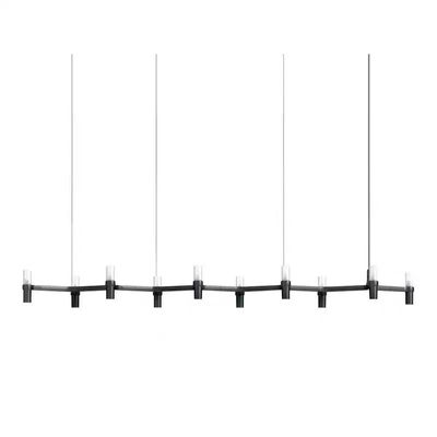 几何设计楼梯吊灯后现代复式公寓灯饰挑高跃层别墅挑空客厅餐厅大