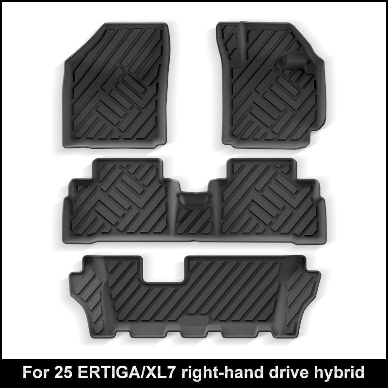适用于25款铃木ERTIGA/XL7汽车脚垫全环保TPE脚垫后备箱垫子跨境