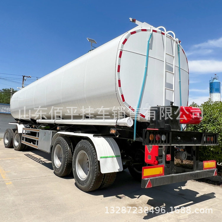 45方铝合金搅拌罐车粉粒物料运输半挂车