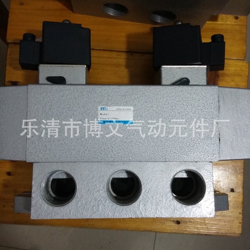 二位五通1寸滑阀双电控制阀 K25D2-25