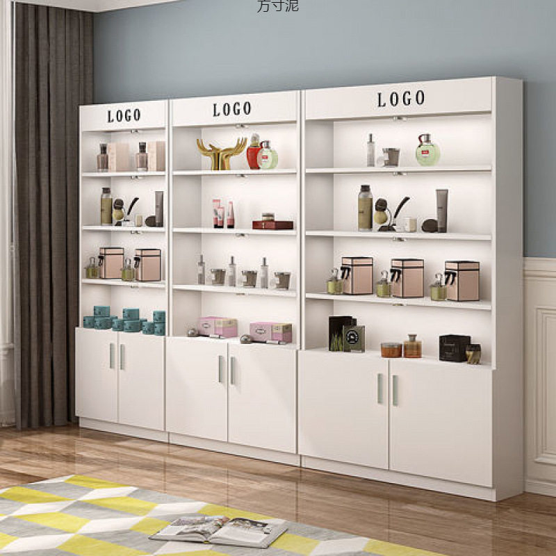 简约现代化妆品展示柜