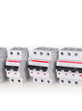 S204-D40 ABB小微断D特性S200系列微型断路器 4P 40A 10113789