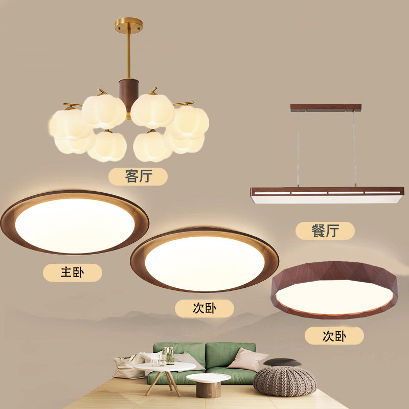 中古风客厅吊灯法式新款大厅