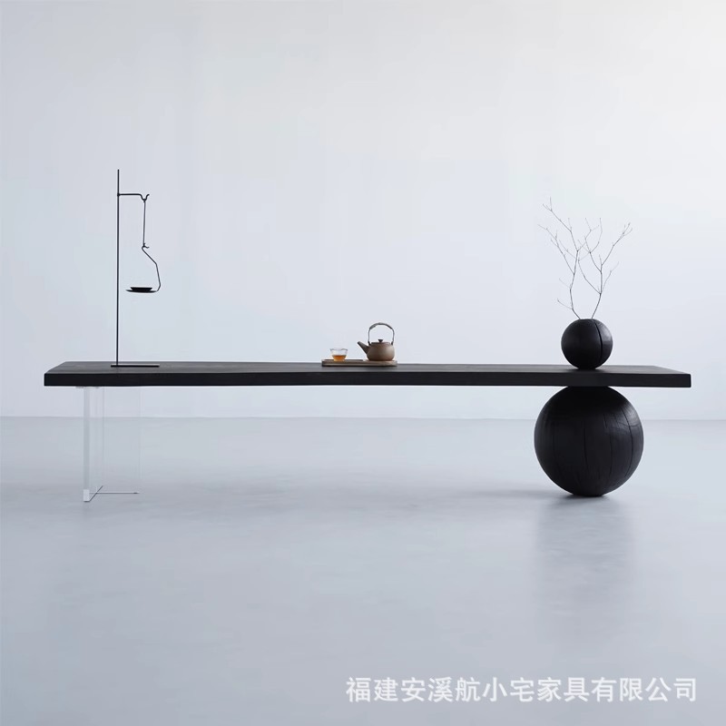实木茶几客厅家用现代简约原木茶桌阳台小茶几日式榻榻米飘窗茶台图片
