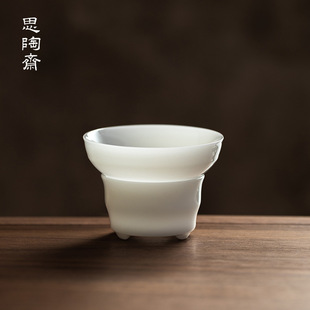思陶斋冰种璞玉茶漏高档家用泡茶过滤网茶道配件滤茶器厂家批发