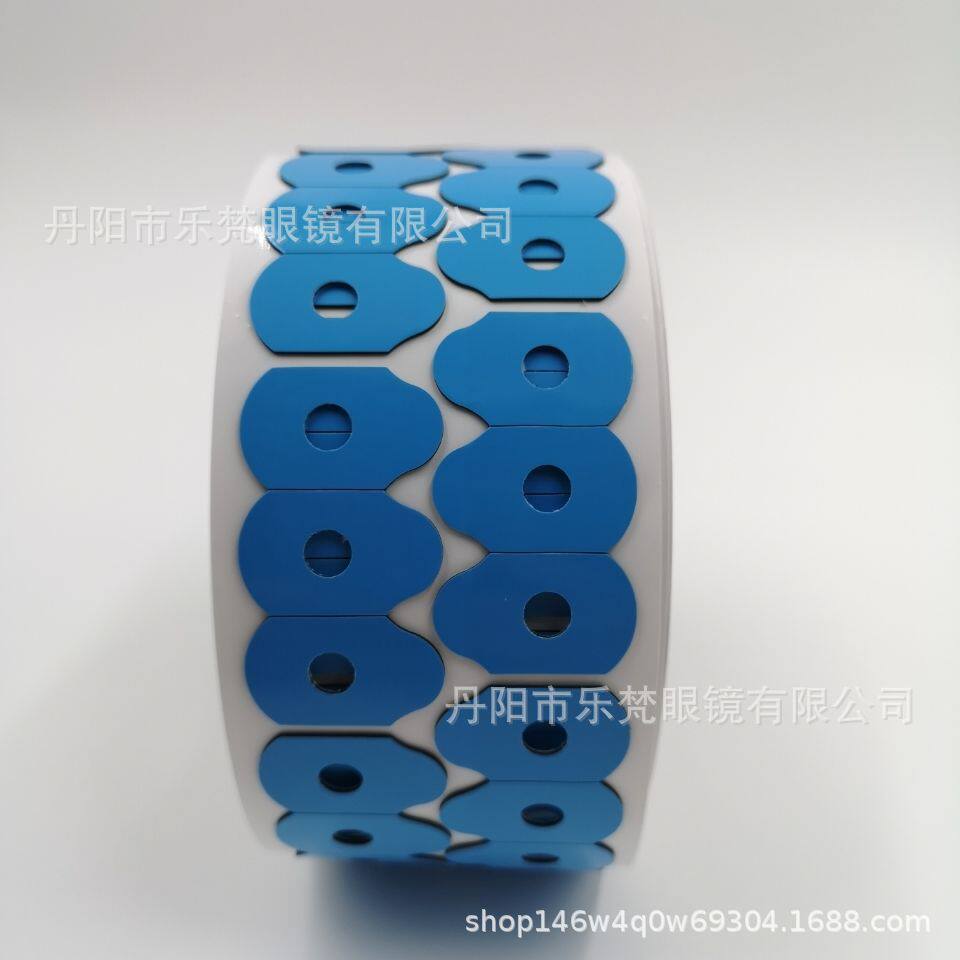 厂家直销现货镜片打磨双面贴高粘配镜设备防滑贴防脱落跑轴