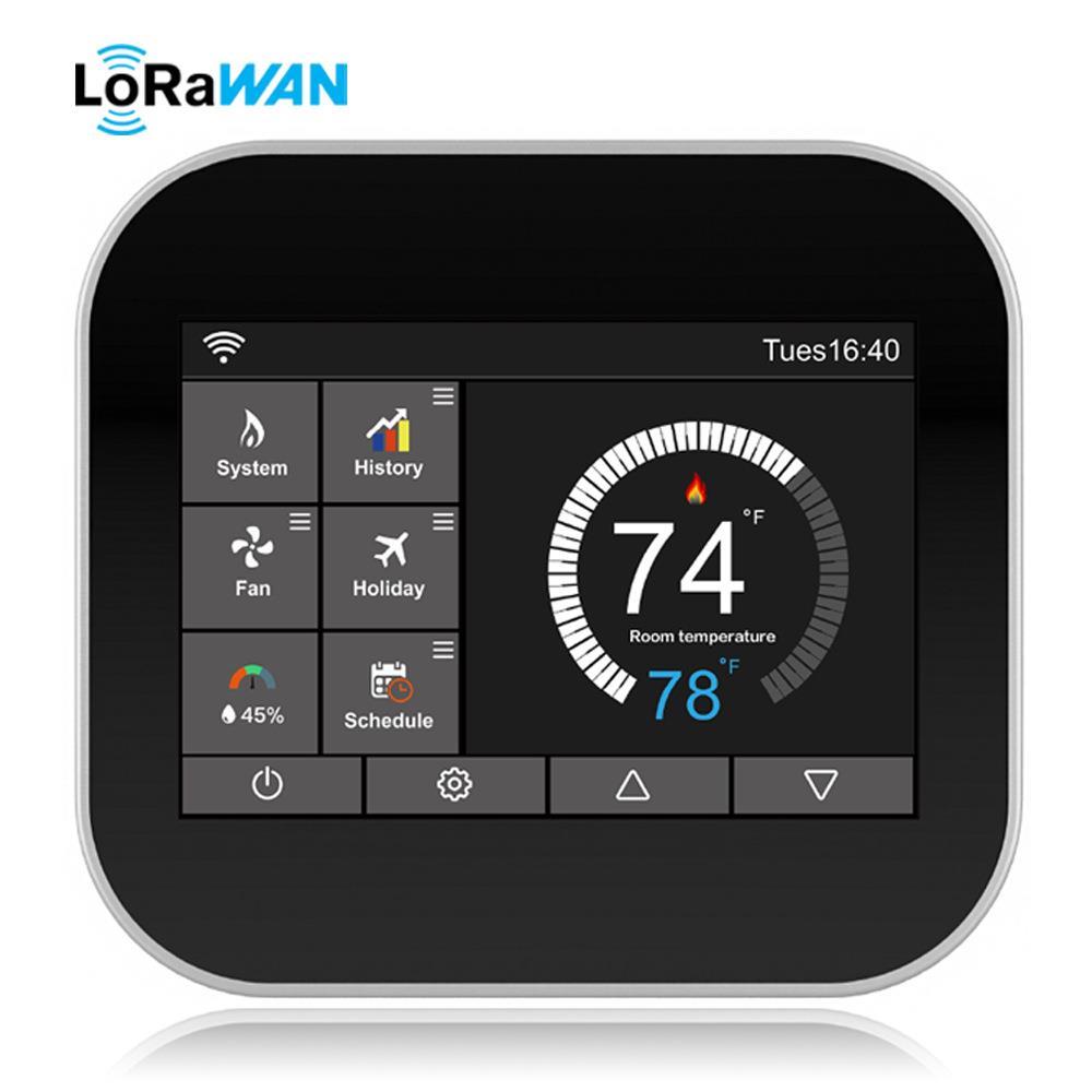 智能温控器地暖采暖恒温器LoRaWAN