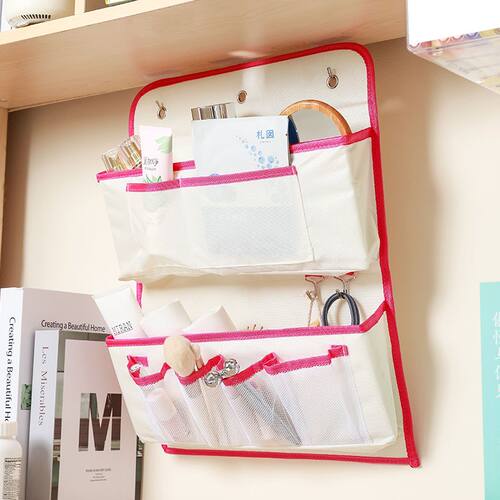 寝室宿舍床边床头墙上收纳挂袋上铺床上房间置物架墙面好物