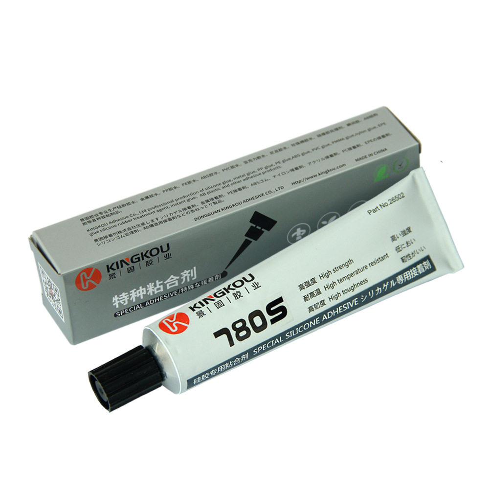 景固780S硅胶粘合剂 高强度硅胶粘硅胶 布料 玻璃专用 透明环保