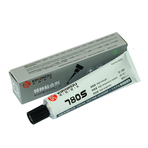 景固780S硅胶粘合剂 高强度硅胶粘硅胶 布料 玻璃专用 透明环保