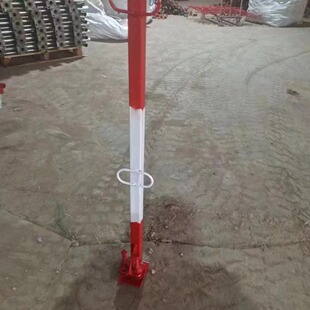 钢结构生命线支架 防坠落安全立杆 高空作业安全绳支架生命线立杆