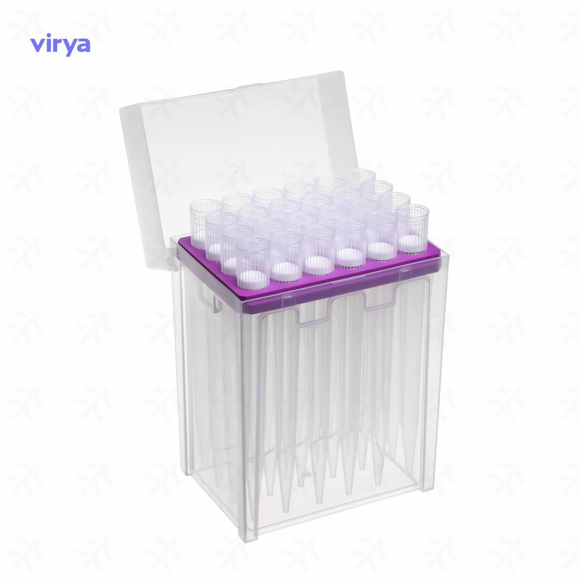 virya 5ml(T)移液枪专用滤芯枪头配盒 无酶无热源灭菌吸嘴3219628