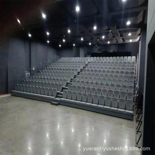伸缩看台座椅多媒体教室报告厅展会厅剧院联排观众席活动影院座椅