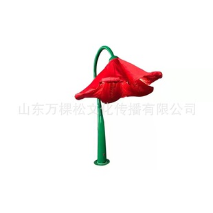 牵牛花网红开合道具大型花体美陈气模室外自动感应景观感应喇叭花