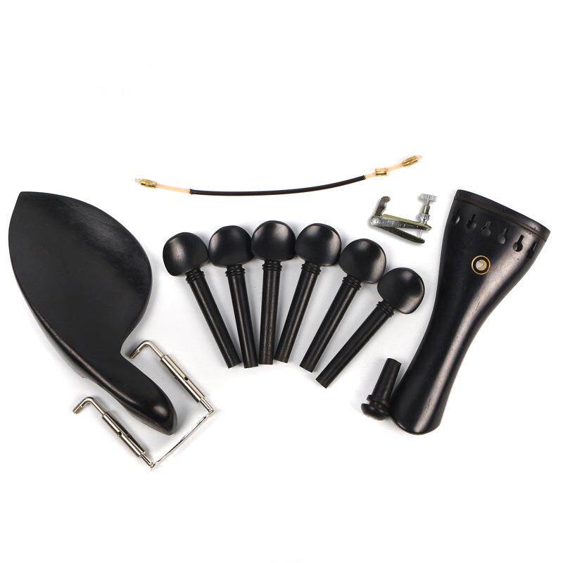 6弦乌木配件乌木小提琴配件乌木拉板弦轴规格多样乐器配件