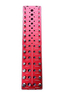 30孔螺栓和螺母识别规螺纹检查器螺母和螺栓螺纹检查器