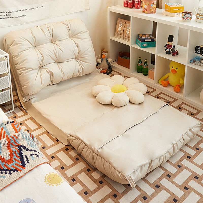 懒人沙发可睡可躺沙发床双人卧室打地铺折叠榻榻米宿舍床上靠背椅