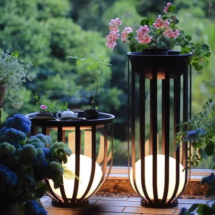 跨境太阳能庭院灯户外花园灯花架灯氛围灯落地灯防水草坪灯景观灯