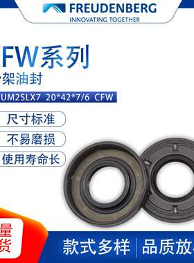 德国CFW原装BAUM2SLX7尺寸20*42*7/6骨架油封密封件耐磨耐油现货