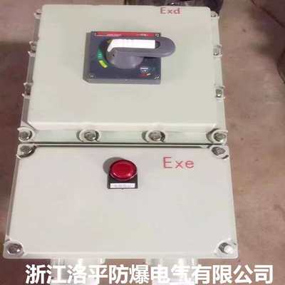 防爆断路器BDZ52-2P3P4P16A32A40A63A 220/380V防爆漏电开关