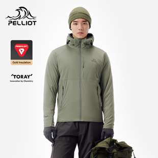 【P系列】伯希和Primaloft金标P棉服男款户外轻薄防风连帽外套女