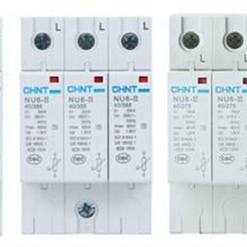 。开关NU6-II/特F 防雷器优3PJ100KA浪涌保护器家用避雷