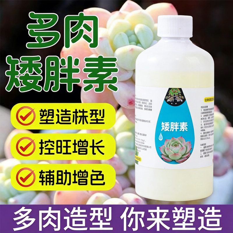 多肉矮胖素增色促进生长肥