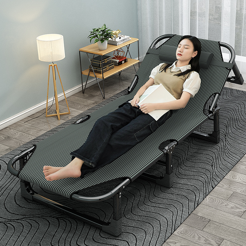 折叠床午休床家用简易单人床办公室成人睡夜班值班神器行军床躺椅