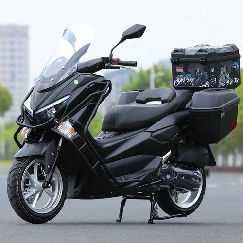 成人踏板车150c摩托车燃油助力车整车可上牌代步车助动车长途摩旅