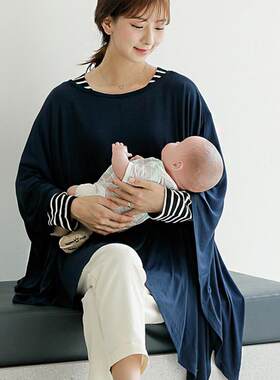 薄款哺乳巾喂奶巾授乳外出披肩罩衣遮羞布多功能遮巾防走光全包