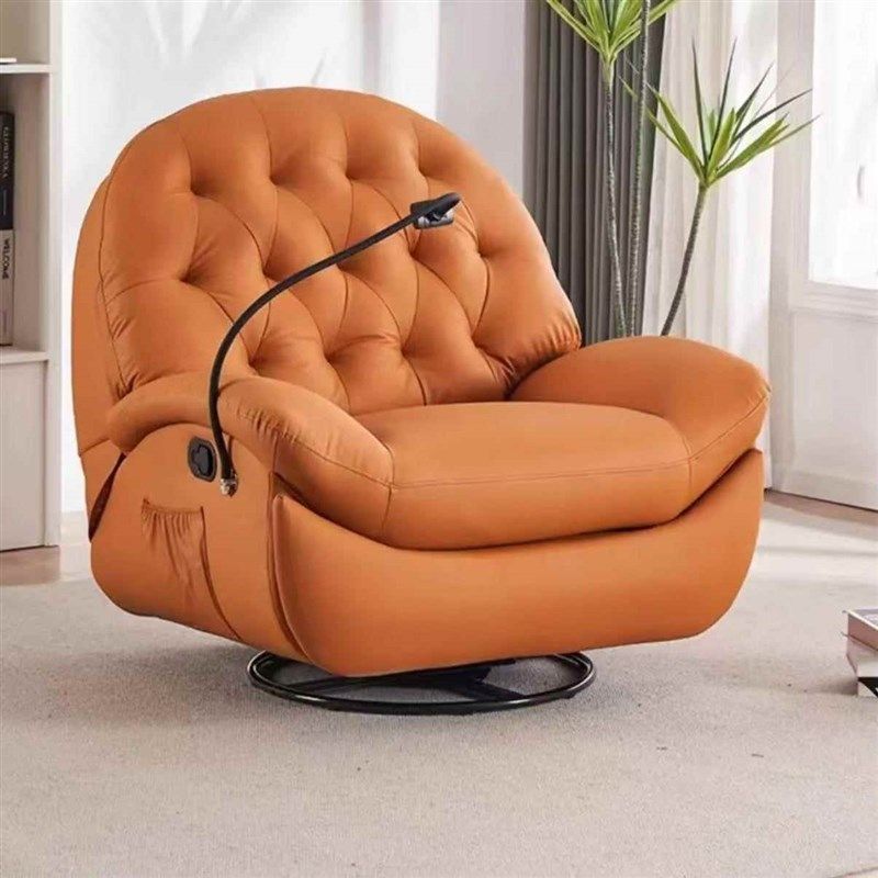 摇摇椅单人休闲椅太空简约现代多功能躺椅旋转沙发懒人沙发