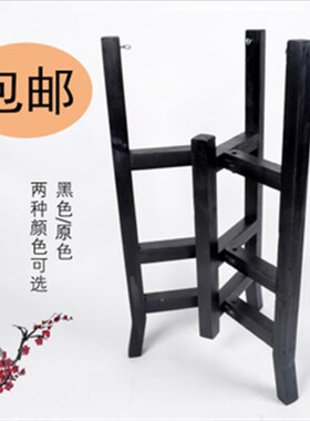 京板鼓架 416通用京班鼓架 418京班鼓架子 三脚R架 折叠架木质鼓