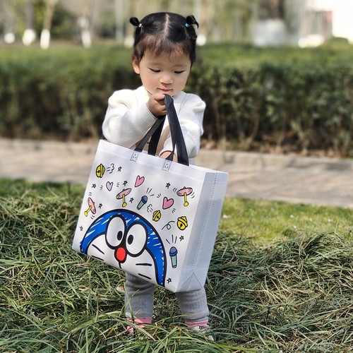 无纺布手提袋 j服装店袋子覆膜环保袋男女装购物袋时尚礼品袋定做