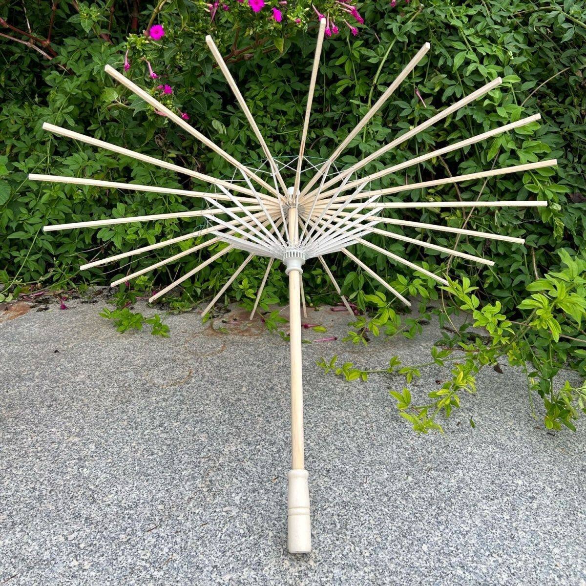 新娘伞胚新款轻奢成人结婚古代雨伞精致洛丽塔小洋伞高端简约森系