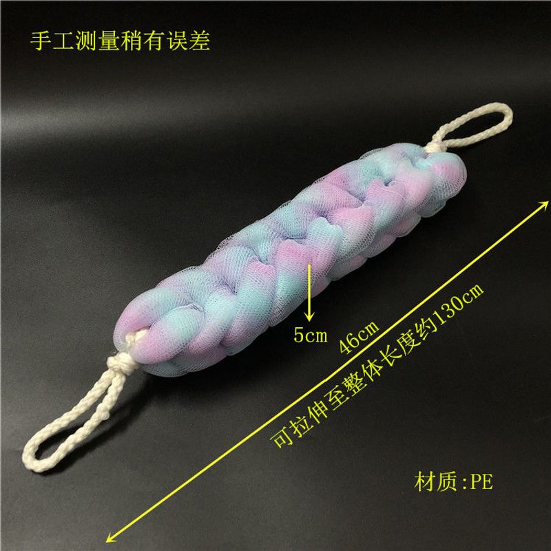 网状起泡长条沐浴搓背条洗澡后背清洁沐浴洗护用品