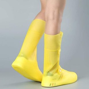 套男雨鞋 高筒女套雨天防水鞋 防雨防滑硅胶套雨靴脚套加厚耐磨便携