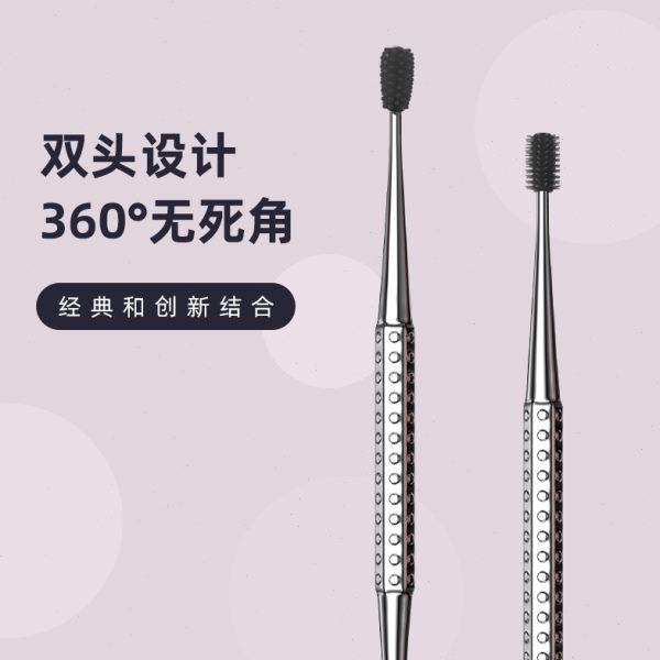 双头屎采耳专用扣螺旋挖耳勺耳日式工具硅胶清洁大人掏耳朵神器式