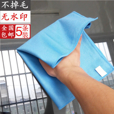 擦玻璃抹布无痕不留水渍无水印吸水不掉毛汽车玻璃镜面专用清洁布